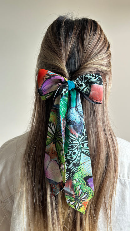 Bold Butterfly Skinny Scarf