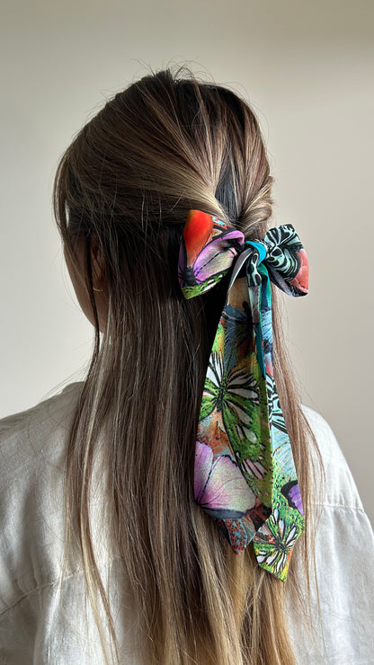 Bold Butterfly Skinny Scarf